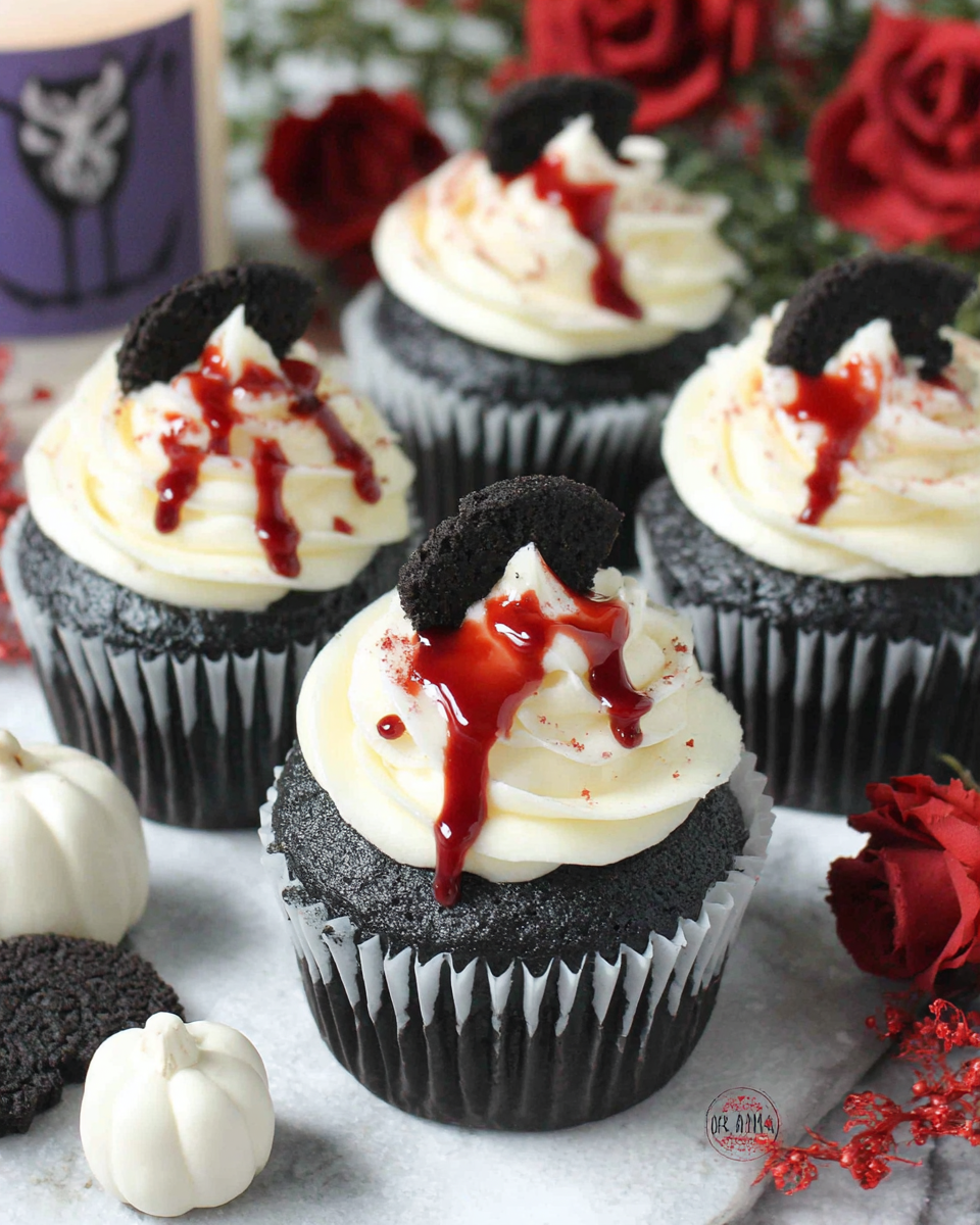 Easy Halloween Vampire Bite Cupcakes Recipe You Can Master