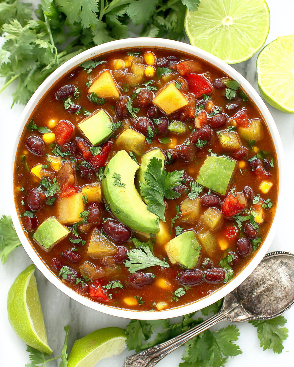 How to Make Vegan-Friendly Southwest Black Bean Soup at Home