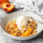 Peach Crisp Recipe recipe