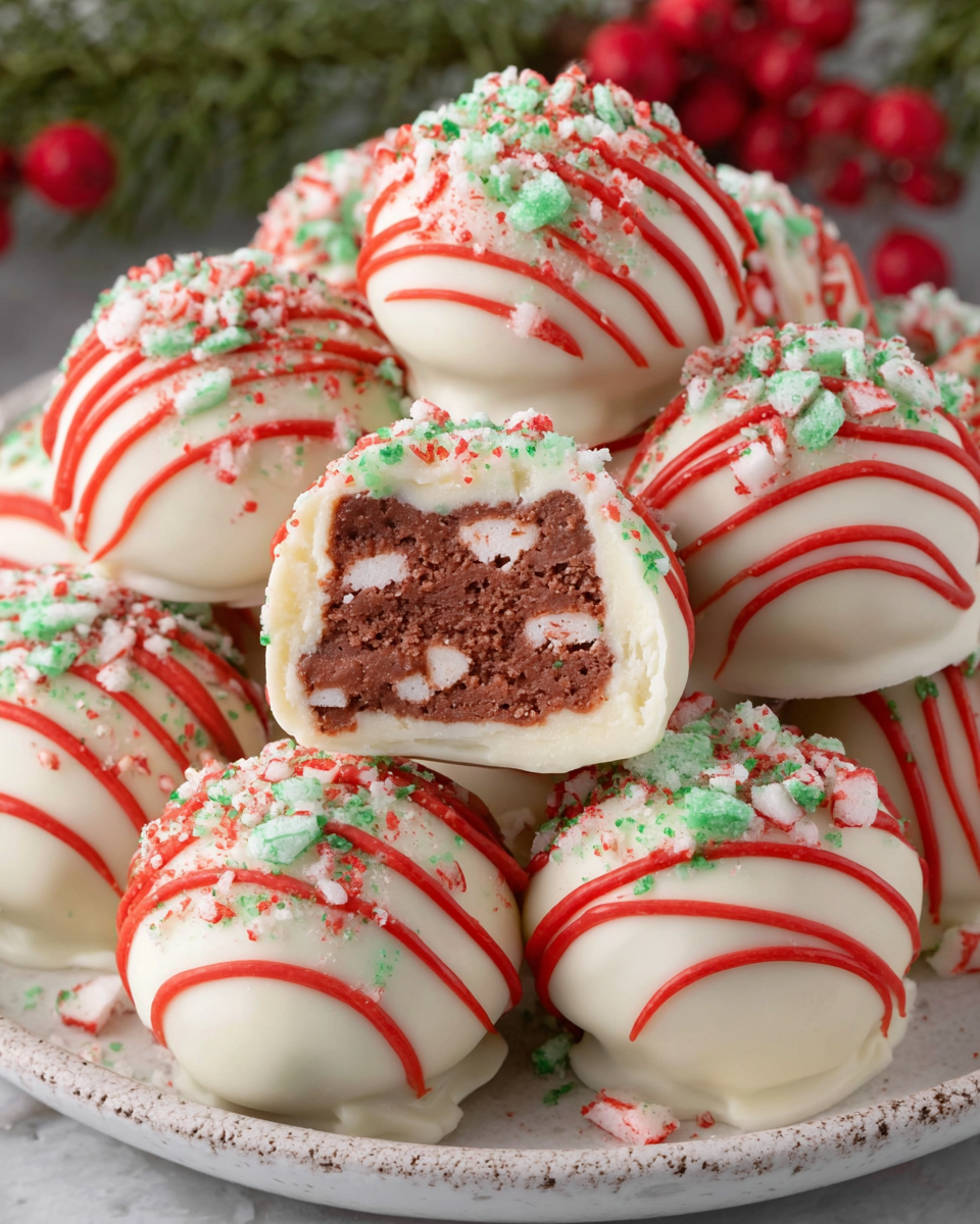 Delicious Little Debbie Christmas Tree Cake Truffles