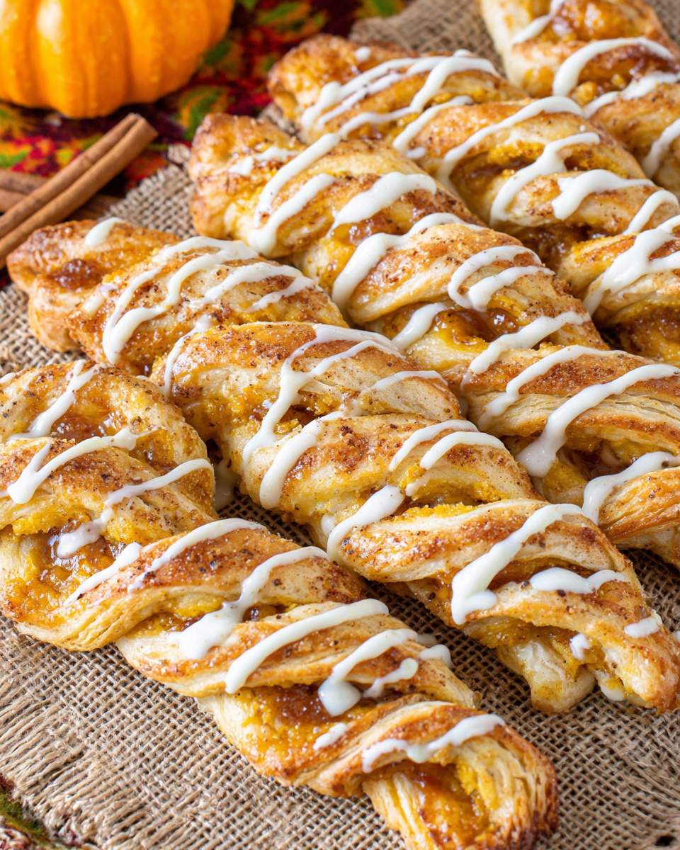 Delicious Pumpkin Pie Twists for Autumn Gatherings