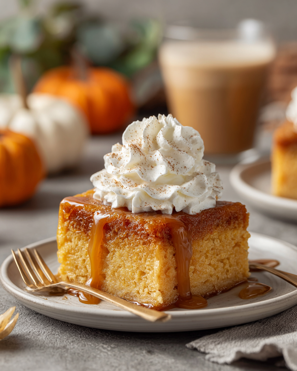 Delicious Pumpkin Spice Gooey Cake Recipe for Fall