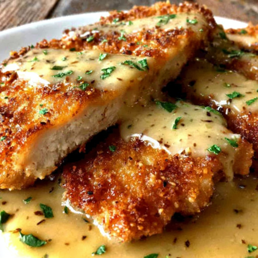 Deliciously Creamy Pan Fried Chicken Recipe