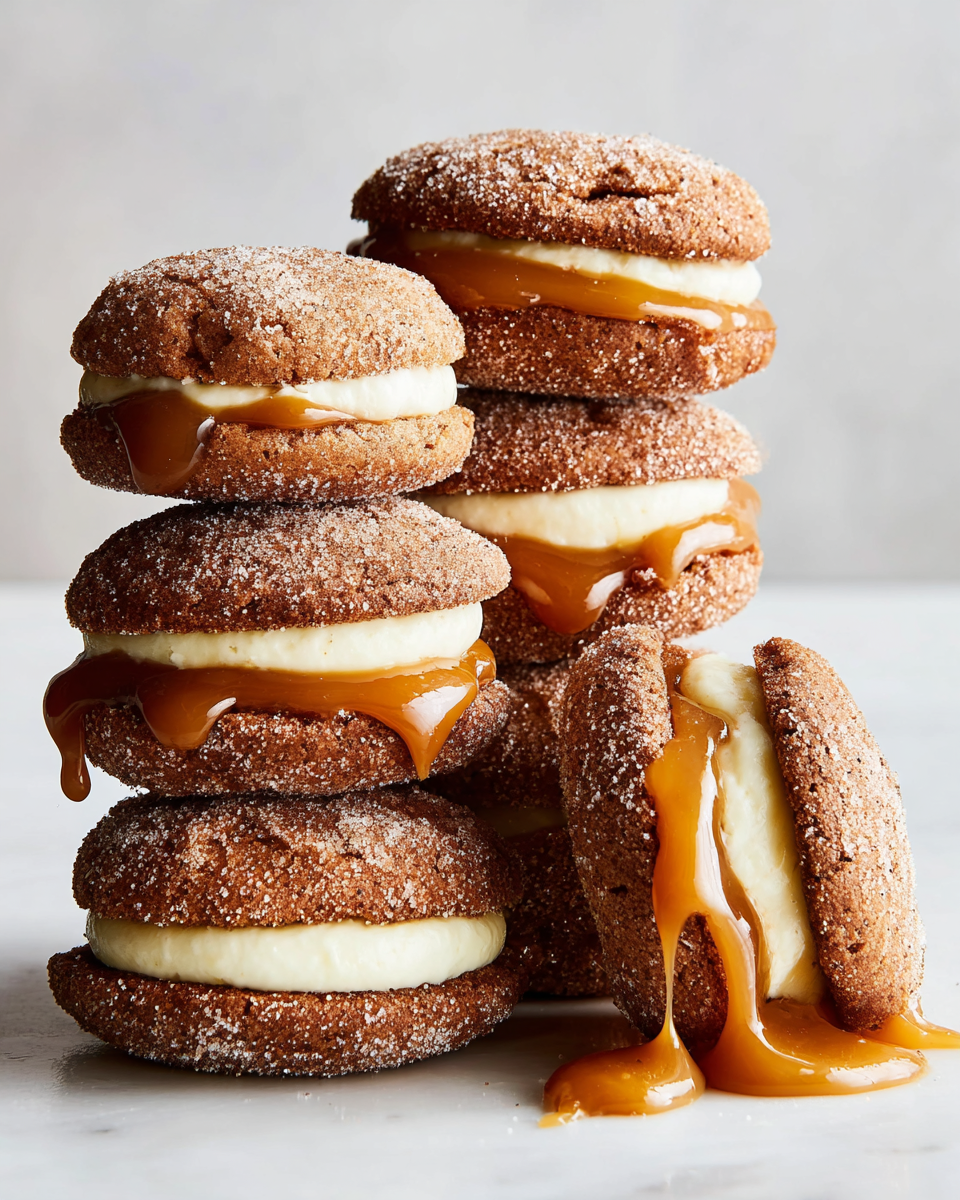 Deliciously Sweet Apple Cider Whoopie Pie Cookies