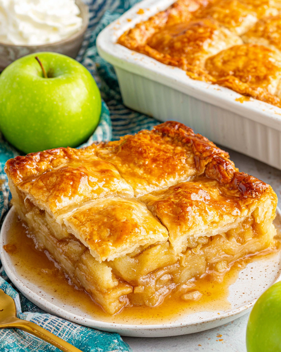 Delightful Apple Slab Pie for Home Bakers