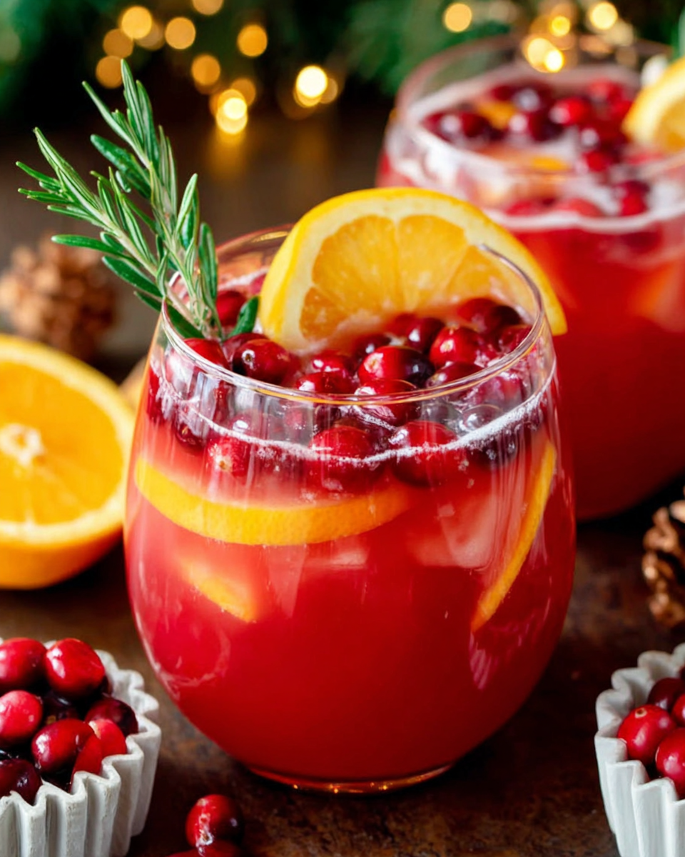 Festive Christmas Punch Mocktail Recipe for Celebrations
