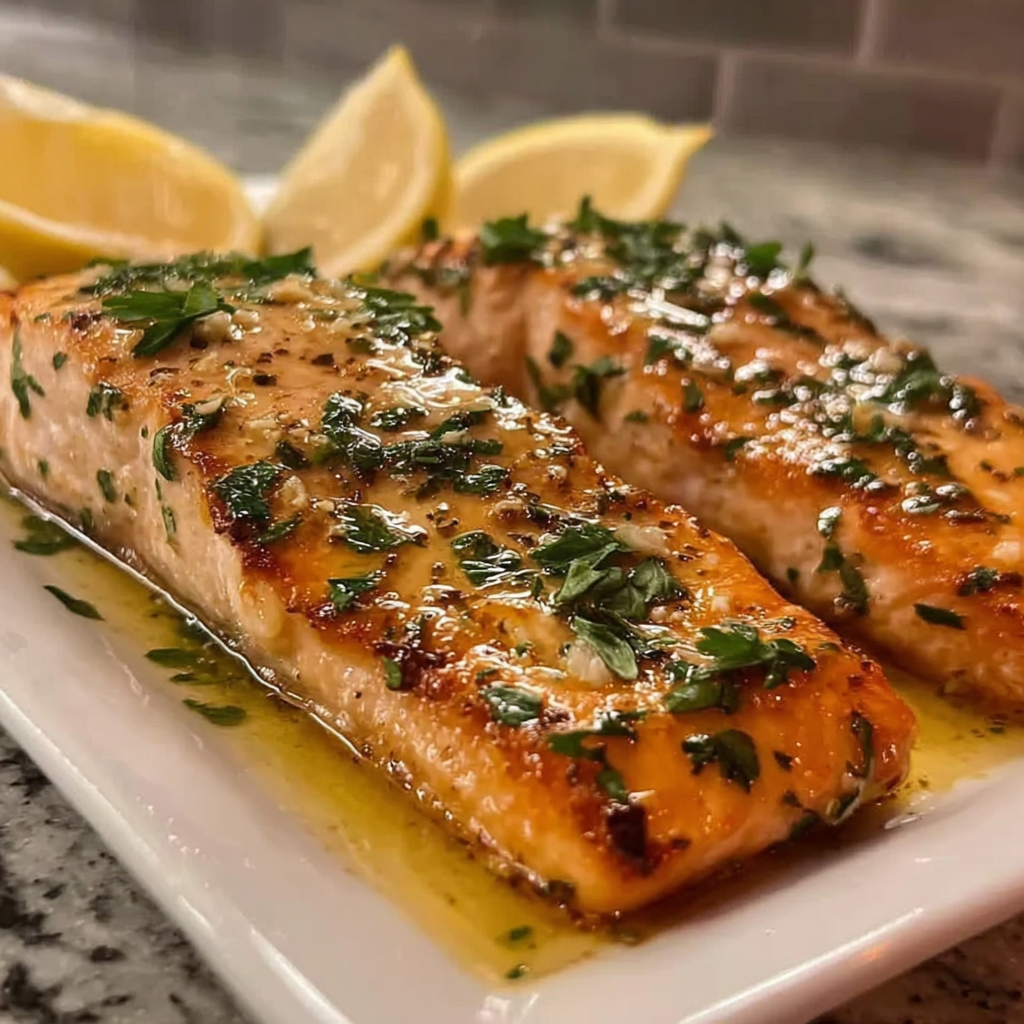 Flavorful Baked Garlic Butter Salmon Recipe