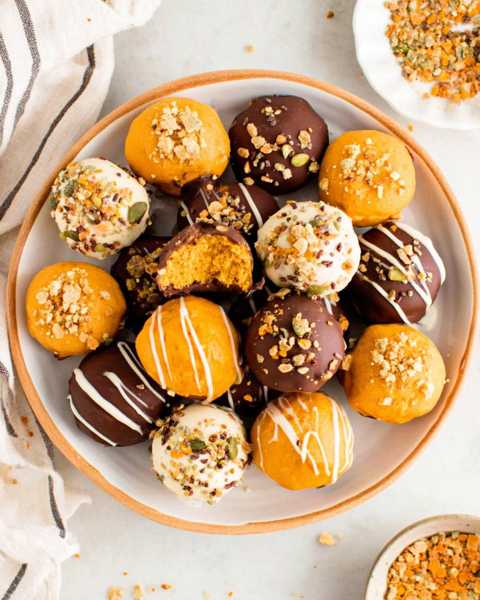 Guilt-Free Healthy Pumpkin Truffles for Sweet Cravings