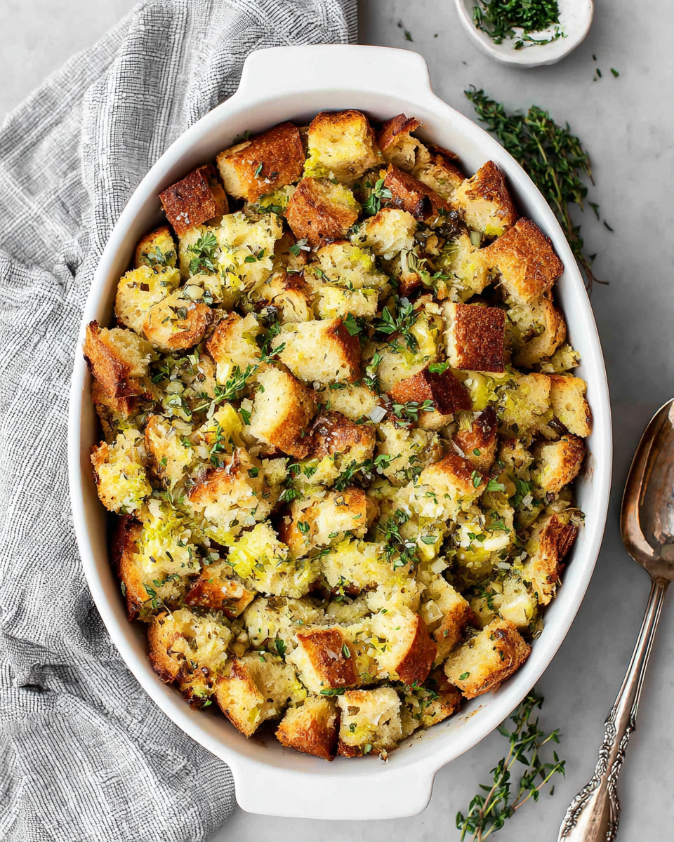 Homemade Stuffing Recipe for Holiday Gatherings