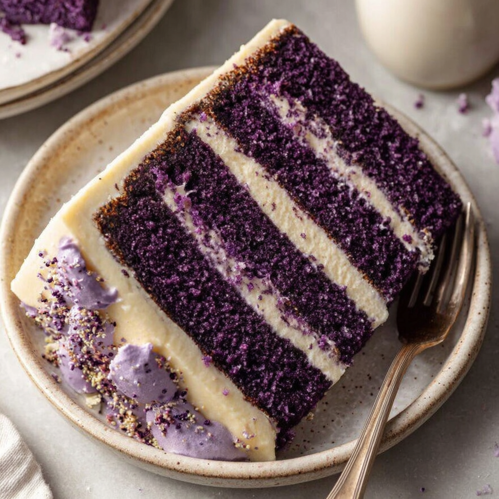 Indulge in Decadence with Purple Velvet Cake