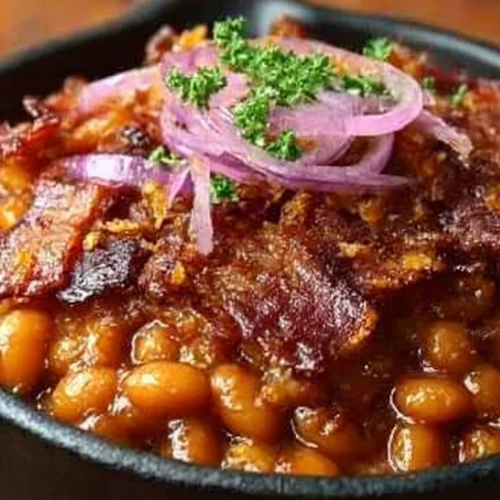 Maple Bourbon Baked Beans for Comforting Gatherings