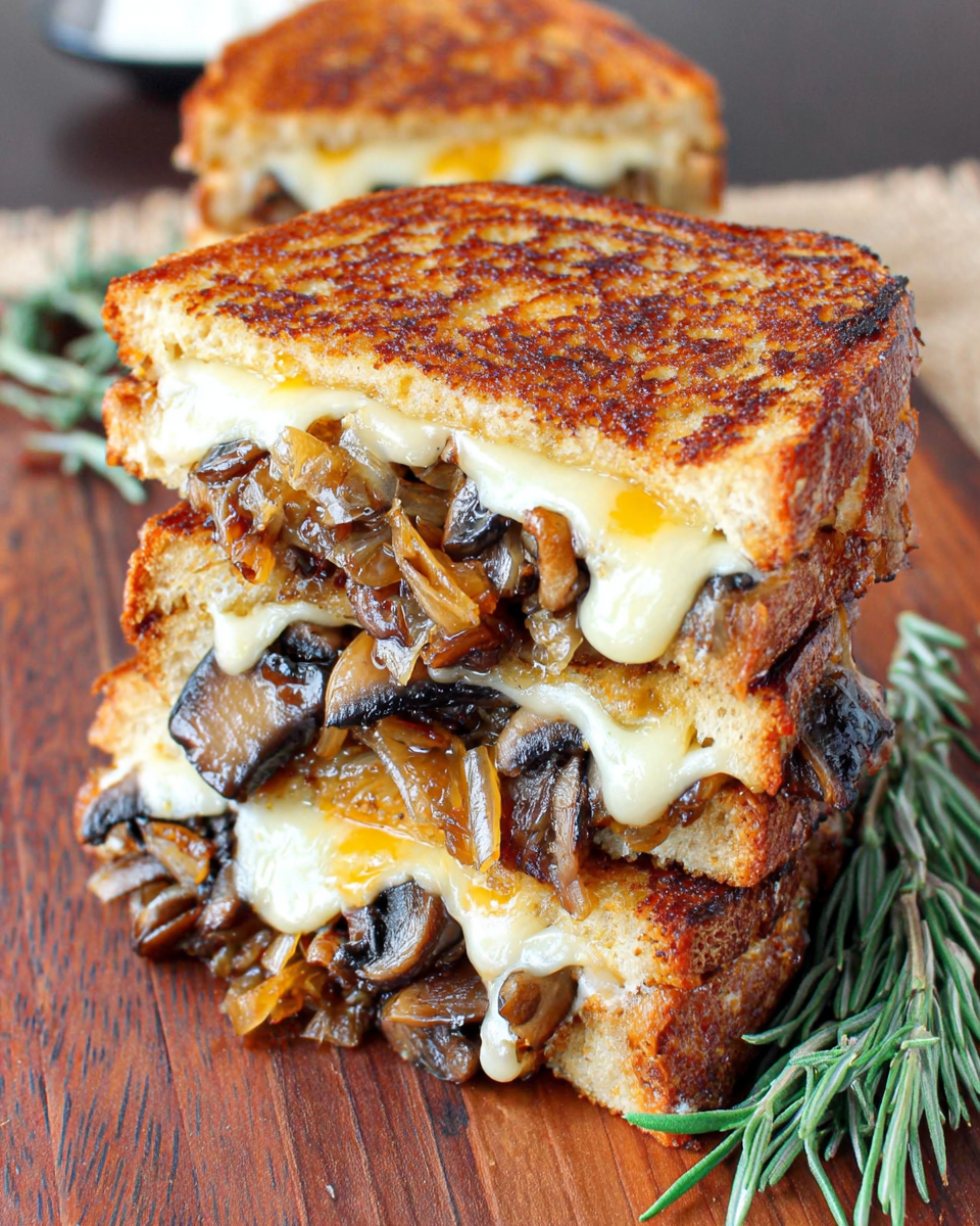 Savory Grilled Cheese with Gouda and Roasted Vegetables