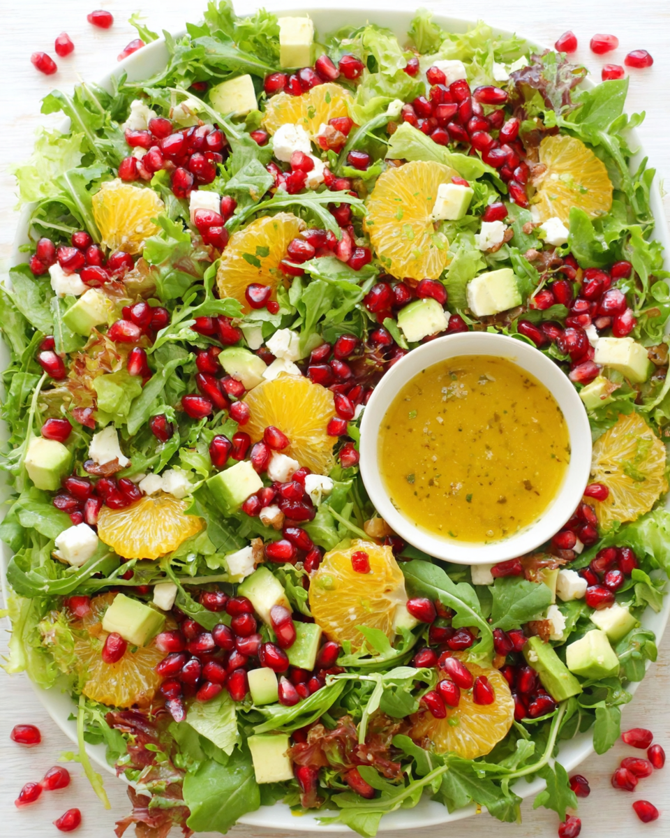 Celebrate with a Delicious Christmas Salad and Dressing