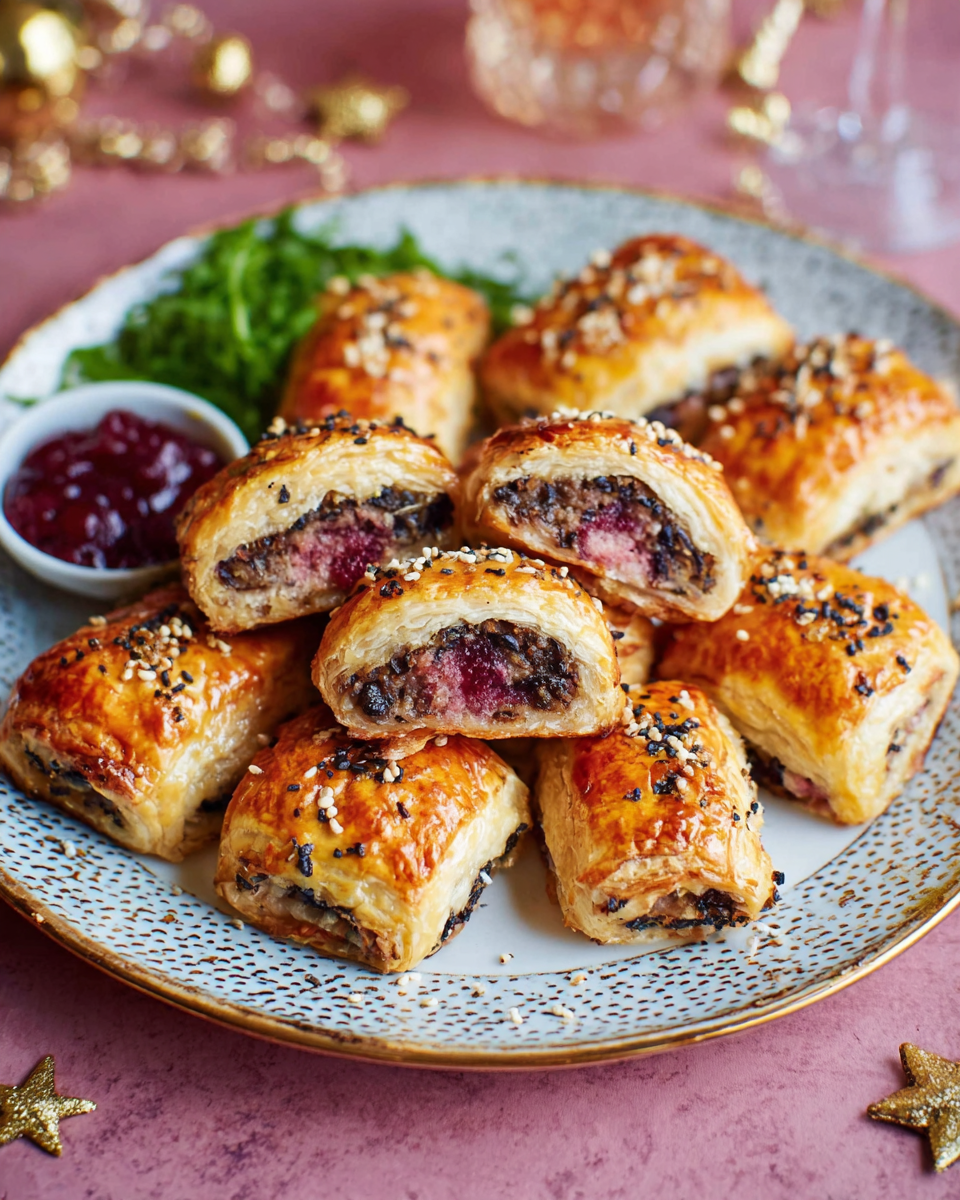 Celebrate with Irresistible Christmas Sausage Rolls