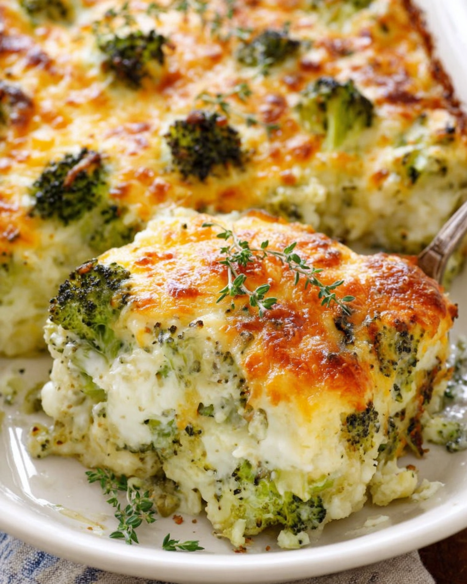 Cheesy Broccoli Casserole: A Fall Favorite