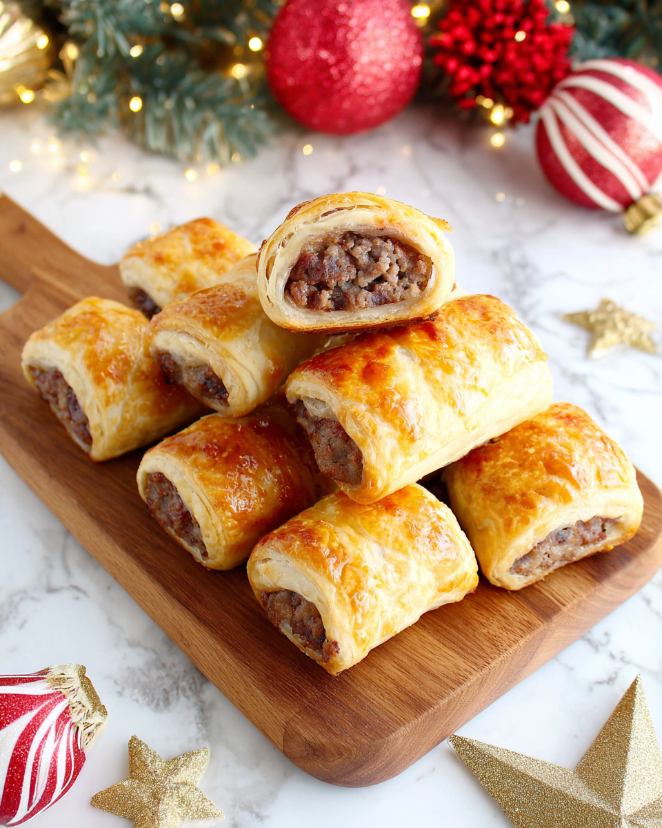 Deliciously Festive Christmas Sausage Rolls