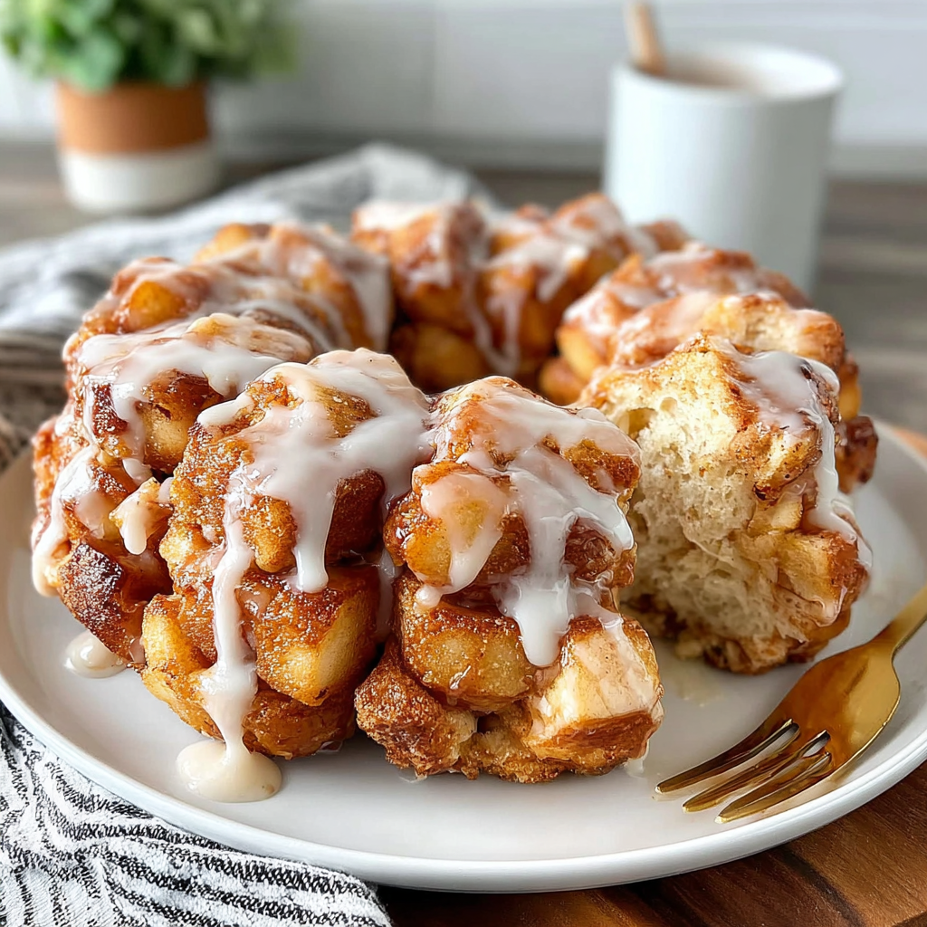 Irresistible Spiced Apple Cinnamon Monkey Bread