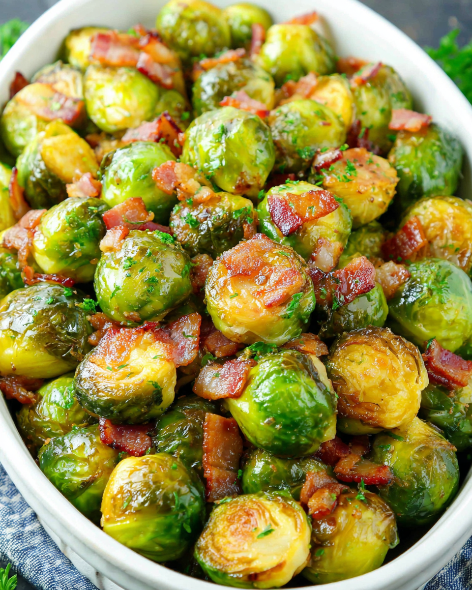 Savoring Bacon Brussels Sprouts for the Home Cook