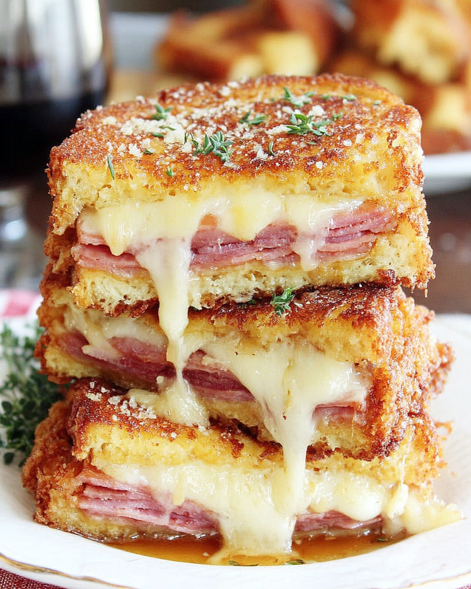 Savory Monte Cristo Sandwich: Simple and Delicious