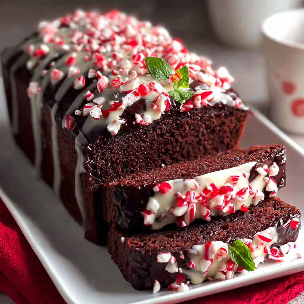 Chocolate Peppermint Loaf That Will Impress Everyone