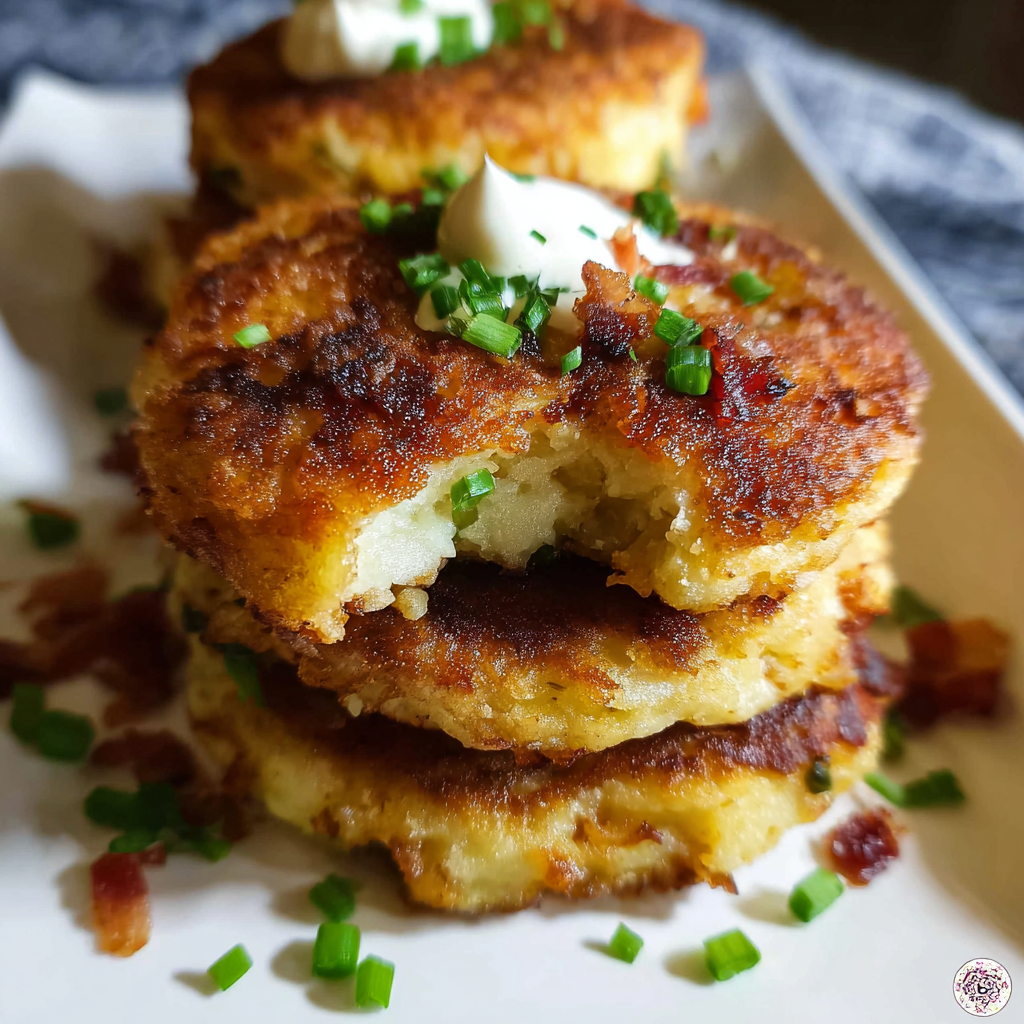 Deliciously Crispy Mashed Potato Cakes to Savor