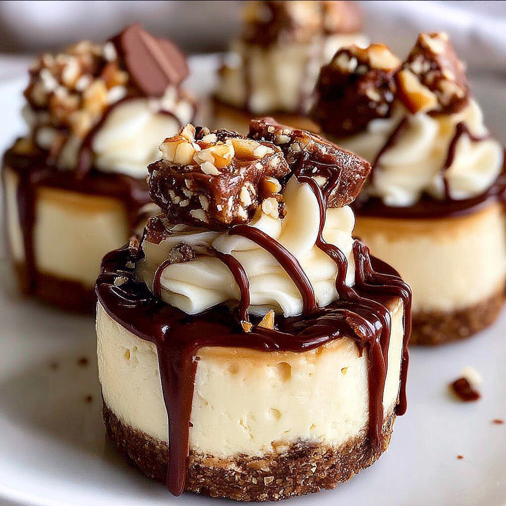 Delightful Mini Rolo Cheesecakes for Any Occasion