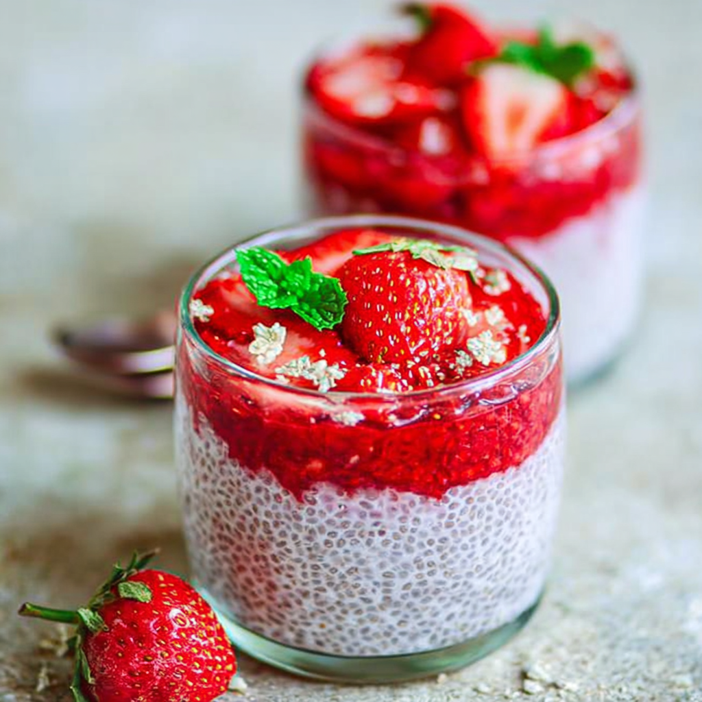 Delightful Strawberry Chia Pudding for Any Season