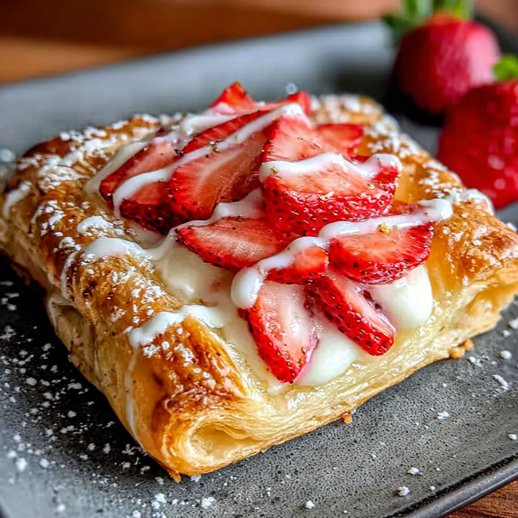 Delightful Strawberry Danish for Your Next Brunch