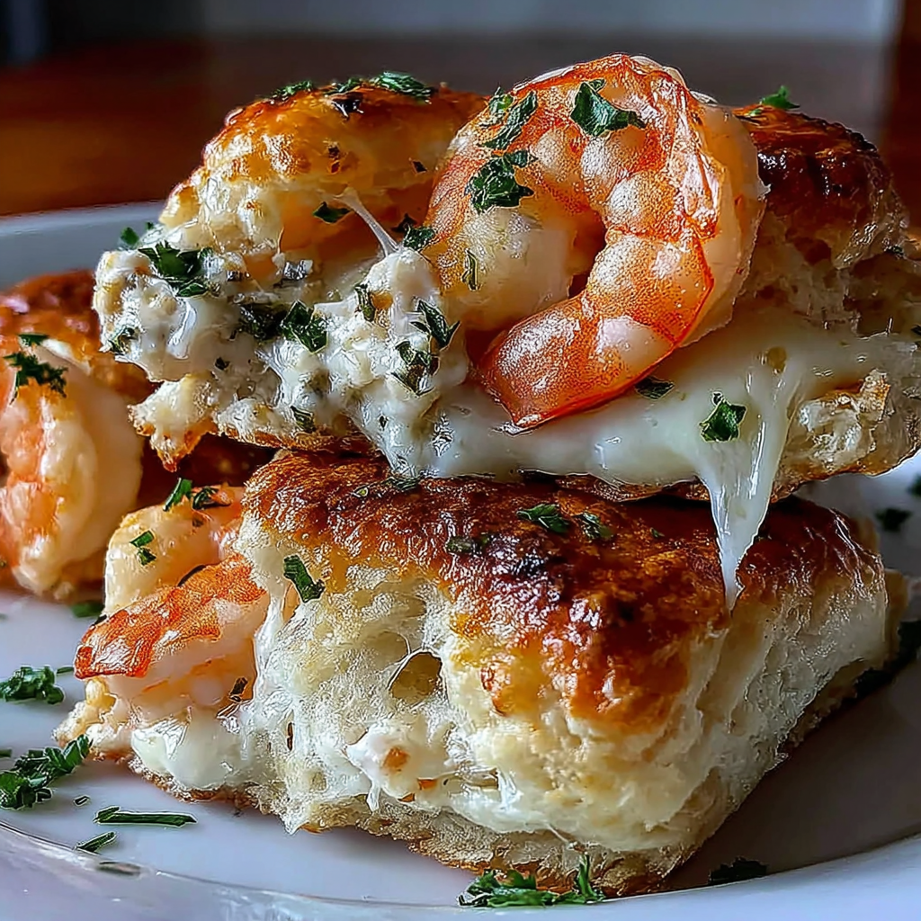 Shrimp and Crab Biscuit Melts that Delight the Palate